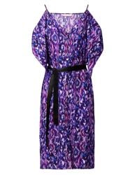 Matthew Williamson | Purple Flower Dress | Lyst