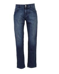 Stella McCartney Blue Cotton Jeans