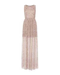 Blugirl Blumarine Multicolor Animal Print Long Dress