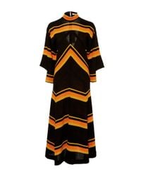 Edun | Multicolor Jersey Stripe Relaxed Seamed Dress | Lyst
