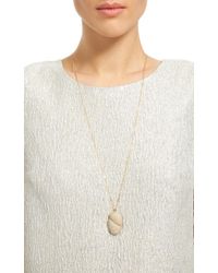 CVC Stones | White One Of A Kind Cerca Stone Necklace | Lyst