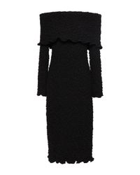 Beaufille | Black Andura Off The Shoulder Dress | Lyst