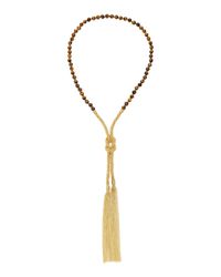 Rosantica | Metallic Pace Tiger's Eye Necklace | Lyst