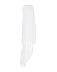 Adam Lippes | White Stretch-wool Dress | Lyst
