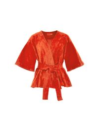 Alexis | Orange Anastacia Jacket | Lyst