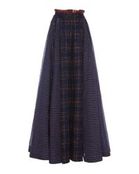 Rahul Mishra - Blue Kirchoff Wide Leg Trouser - Lyst