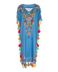 CELIA B Blue Tamarind Midi Dress