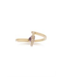 Delfina Delettrez | Purple 360 Contrarié Ring | Lyst