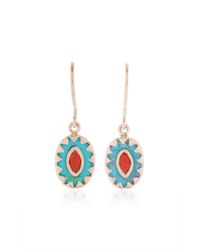 Pascale Monvoisin | Blue Montauk Turquoise Earrings | Lyst