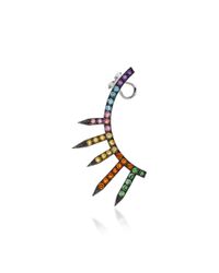 Claudia Oddi | Multicolor Rainbow Sunray Ear Cuff | Lyst