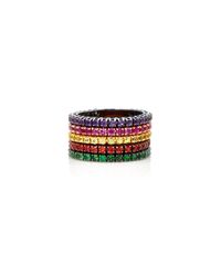 Claudia Oddi | Multicolor Rainbow Ring | Lyst