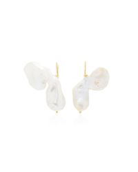 Ranjana Khan | Multicolor Large Baroque Pearl Earrings | Lyst