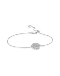 Monica Vinader | Metallic Ava Disc Bracelet | Lyst
