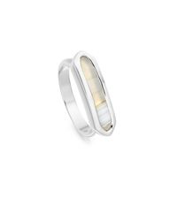 Monica Vinader | Gray Baja Ring | Lyst