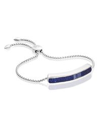 Monica Vinader | Blue Baja Bracelet | Lyst