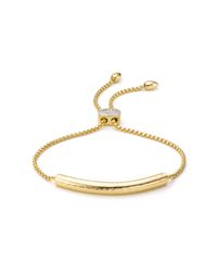 Monica Vinader | Metallic Esencia Diamond Toggle Bracelet | Lyst