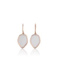 Monica Vinader | Pink Atlantis Flint Drop Earrings | Lyst