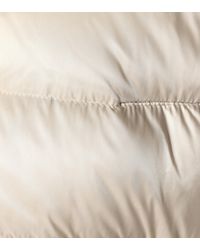 Moncler Natural Tatie Fur-trimmed Down Jacket