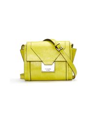 Nicole Miller | Yellow Prima Crossbody Bag | Lyst