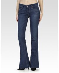 PAIGE - Blue Lou Lou Flare Petite - Lyst