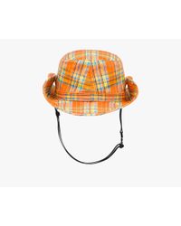 Prada - Orange Hat - Lyst