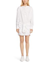 Rag & Bone White Tie Dress