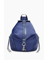 Rebecca Minkoff Blue Julian Nylon Backpack