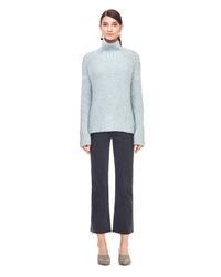 Rebecca Taylor - Blue La Vie Rib Turtleneck Pullover - Lyst
