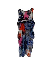 BCBGMAXAZRIA Blue Kleid