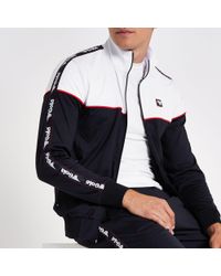 Gola Blue Panel Zip Through Jacket for men