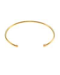 Elizabeth and James | Metallic Monroe White Topaz Collar Necklace | Lyst