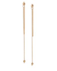 Zoe Chicco | Metallic 14k Yellow Gold Bullet Fringe Earrings | Lyst