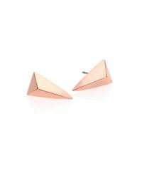 Alexis Bittar | Pink Miss Havisham Jagged Pyramid Stud Earrings | Lyst