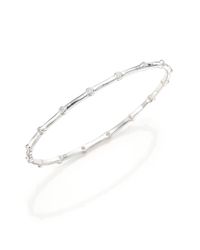 Ippolita | Metallic Glamazon Stardust Diamond & Sterling Silver Sixteen-station Bangle Bracelet | Lyst