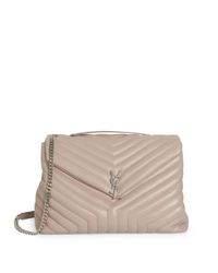 Saint Laurent | Multicolor Large Lou Lou Leather Chain Shoulder Bag | Lyst