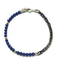 John Hardy | Gray Naga Silver Bracelet for Men | Lyst