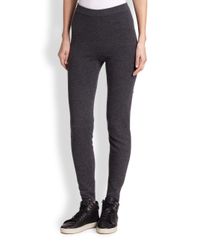 Saks Fifth Avenue | Gray Cashmere Track Pants | Lyst