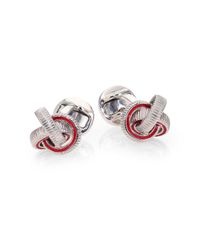 Saks Fifth Avenue | Textured Knot Cuff Links for Men | Lyst