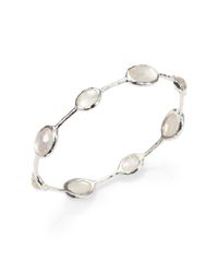 Ippolita | Metallic Clear Quartz, Mother-of-pearl And Sterling Silver Bracelet | Lyst