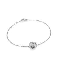 De Beers | Aria Diamond & 18k White Gold Chain Bracelet | Lyst