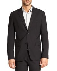 Theory | Black Wellar Stretch Wool Blazer for Men | Lyst
