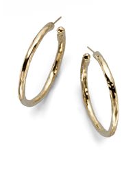Ippolita | Metallic Glamazon 18k Yellow Gold #3 Hoop Earrings/1.5 | Lyst