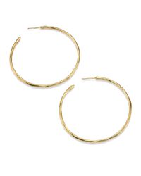Ippolita | Metallic Glamazon 18k Yellow Gold #4 Hoop Earrings/2.3 | Lyst