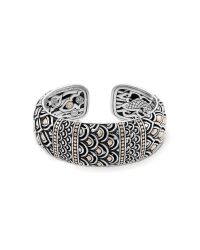 John Hardy | Metallic Naga 18k Yellow Gold & Sterling Silver Kick Cuff Bracelet | Lyst