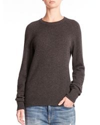 Equipment | Gray Sloane Solid Cashmere Pullover | Lyst