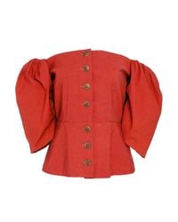 Sea - Beckett Blouse Red - Lyst