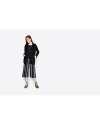 Won Hundred - Black Cornelia Wool Open Cardigan - Lyst