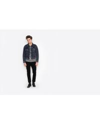 Acne - Who Black Vintage Denim Jacket for Men - Lyst