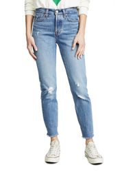 Levi's Blue Wedgie Icon Jeans