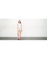 Rachel Zoe | Chou Metallic Shorts | Lyst